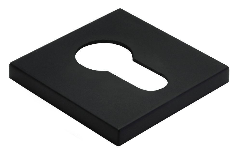 Cilindro dangtelis Morelli kvadratinis (S6), juodas